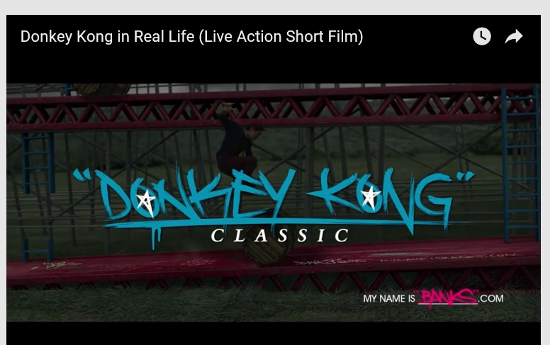 Live Action Donkey Kong Video – Very Cool