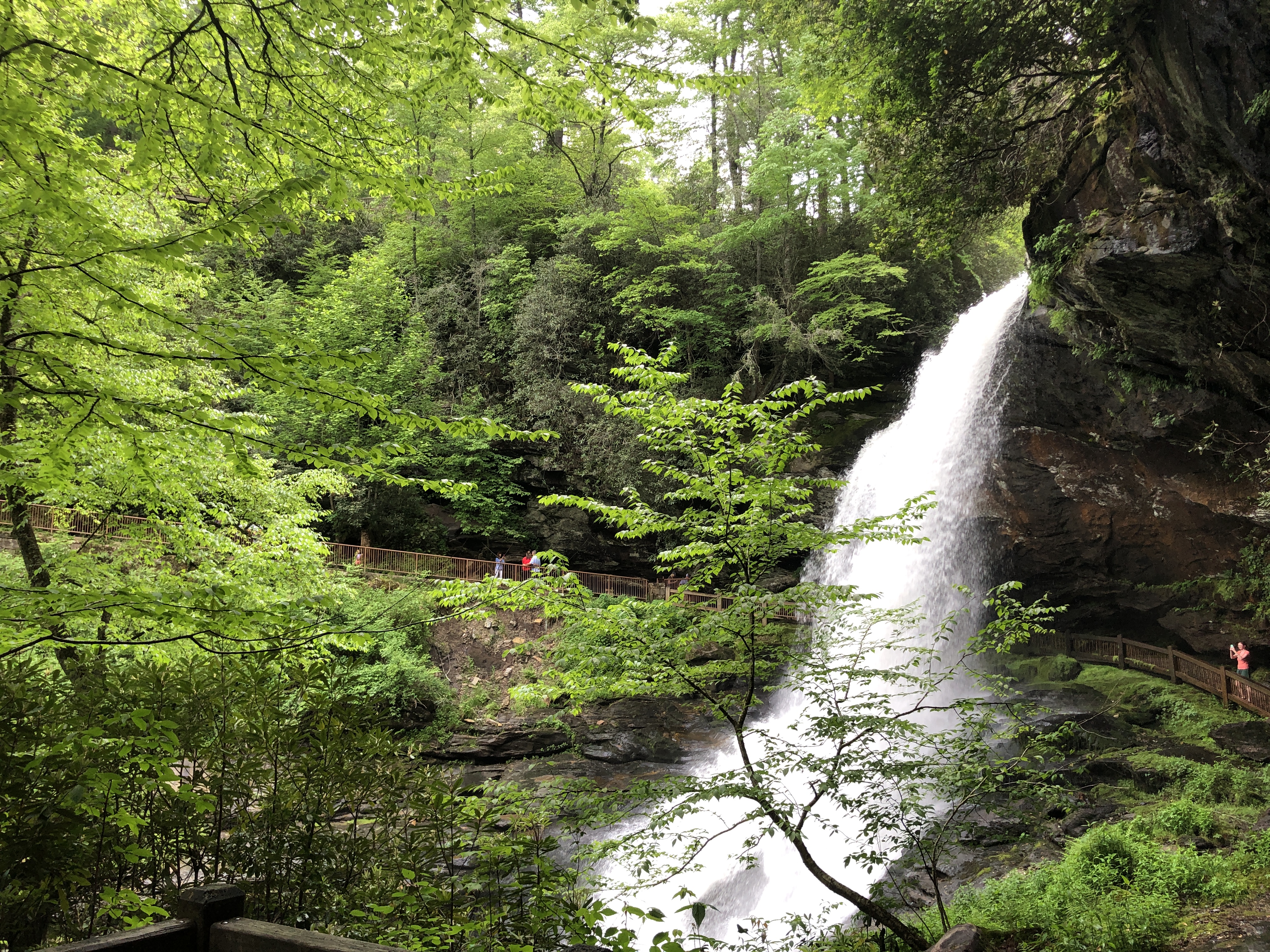 Dry Falls, near Highlands, NC